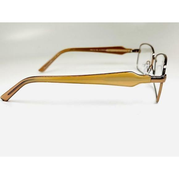 New Roberto Steffani RSS-03 Col.10 Bronze Eyeglasses 57/15/135 - Picture 4 of 5